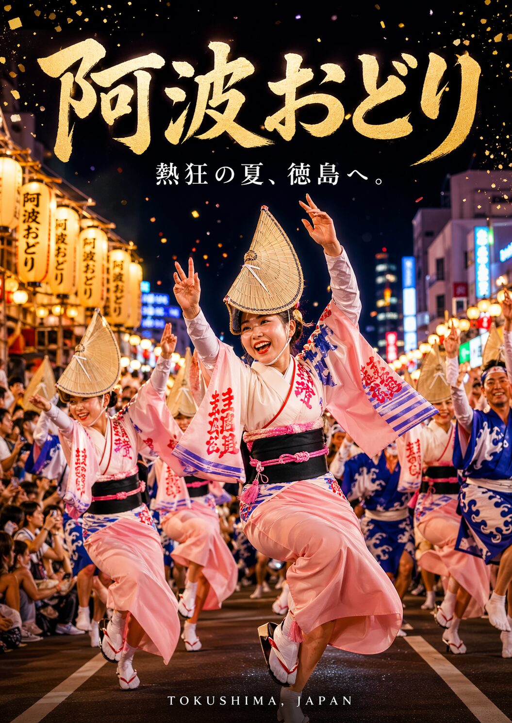 阿波おどり — GPT Image 2作例