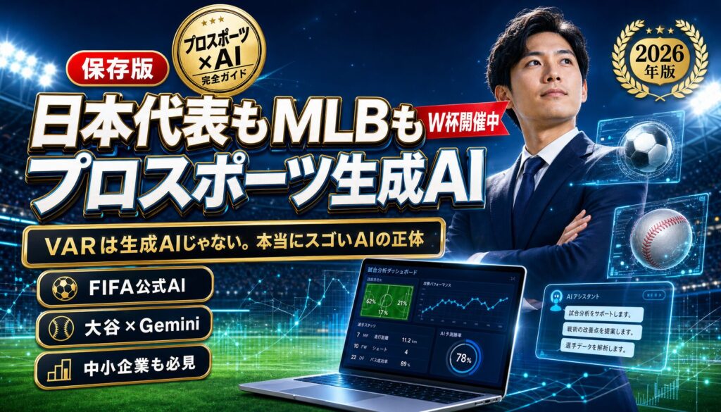 日本代表もMLBも。プロスポーツの
