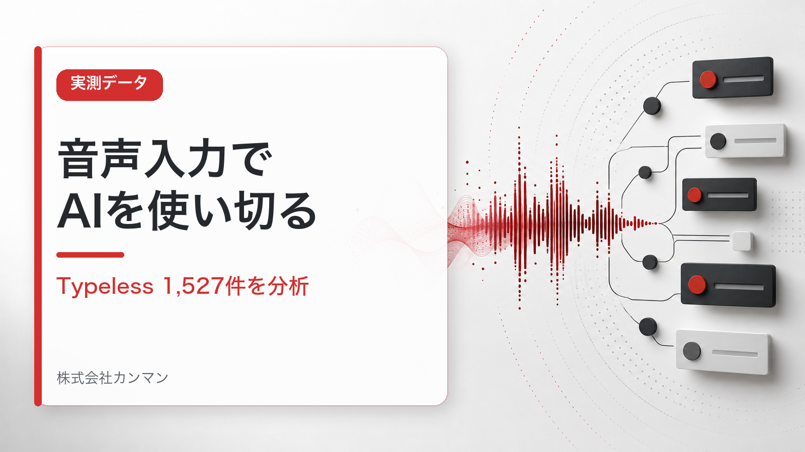 生成AIと音声入力の実ログ分析—Typeless 1,527件から見えたAI協働の型